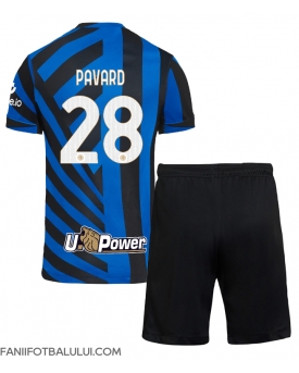 Inter Milan Benjamin Pavard #28 Echipament de Fotbal Replică 2024-25 Copii Acasa (+ Șorturi)